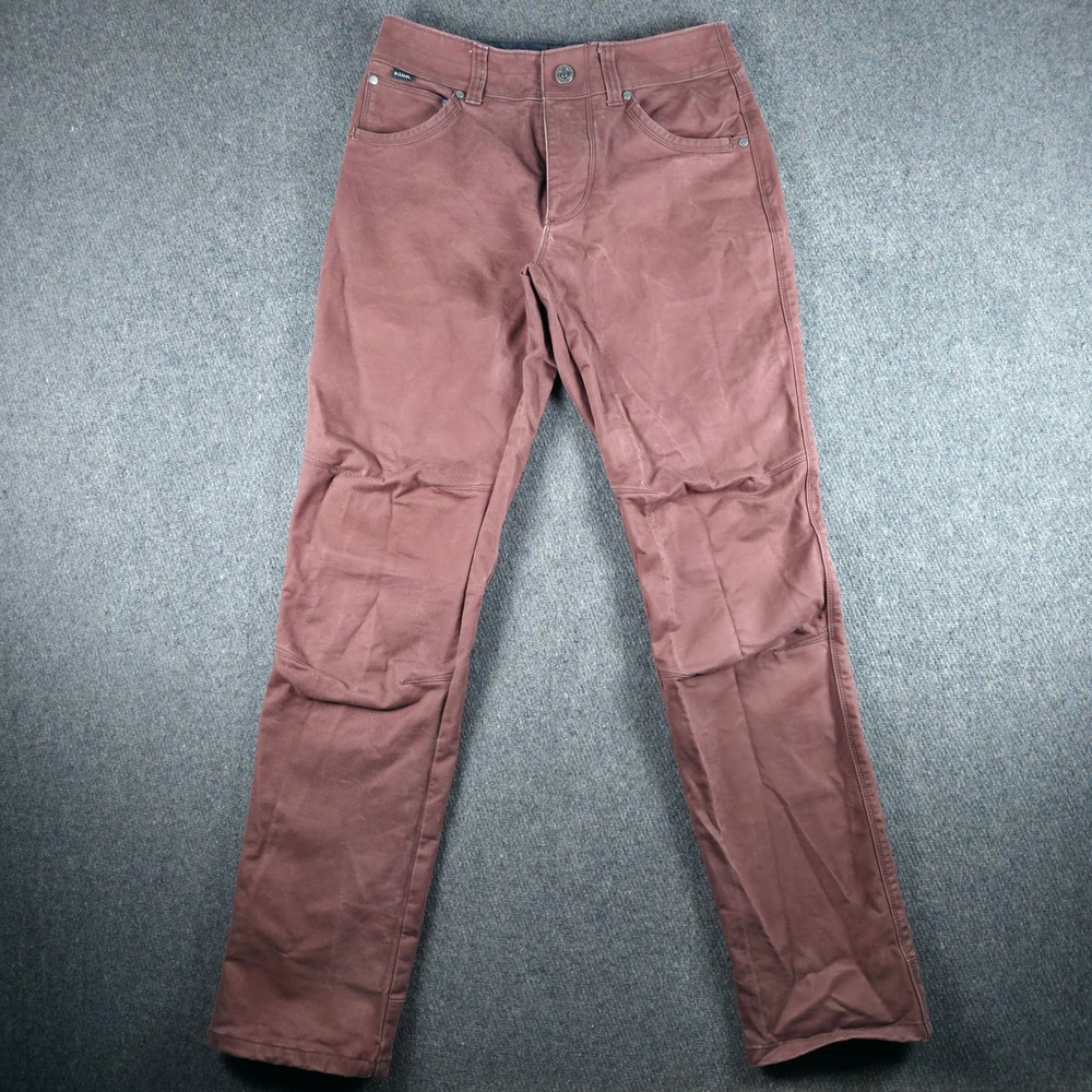 KUHL‎ Free Rydr Pants Mens Fits 28x31 Burgundy Gorpcore Hiking Outdoor Techwear